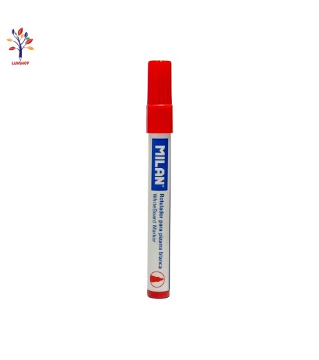 Milan whiteboard marker red