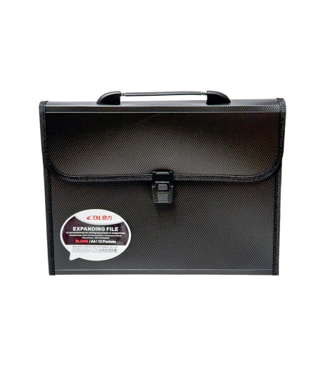 Plastic folder with dividers 5255