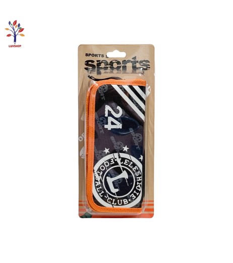 Sportstar 8921 zippered textile pencil case