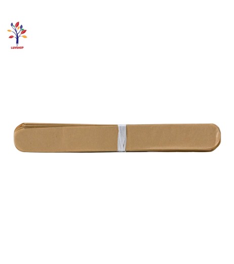 BP83CP - Decor flori din hartie 25 cm cappuccino Decor flori din hartie 25 cm cappuccino