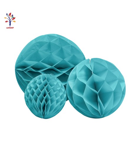 Party decoration paper balls 6 pieces