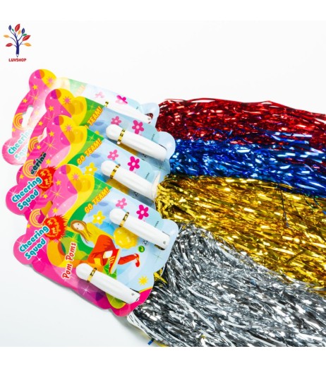 Pompom majorete 2 bucati in set