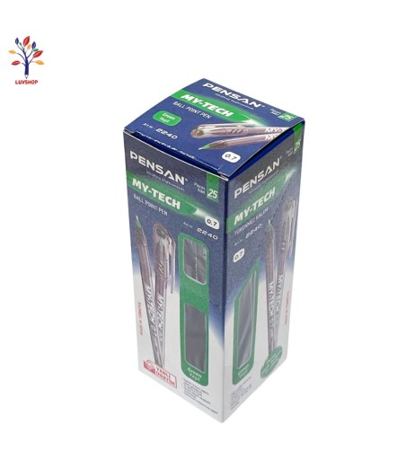 Pensan MyTech 0.7mm green ballpoint pen