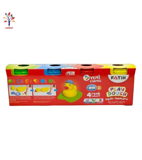 Plastilina usoara Play Dough 4 culori