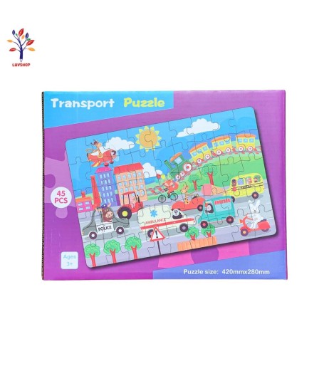 Cardboard puzzle 45 pieces