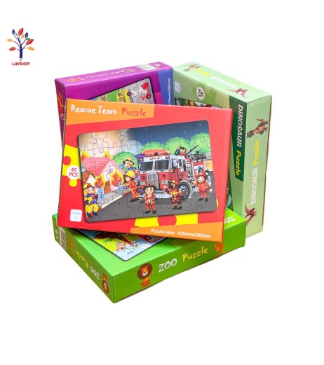 Cardboard puzzle 45 pieces