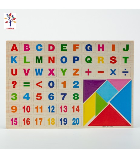 Letter / number magnets 60 pcs/set