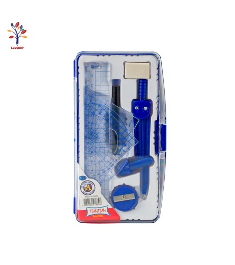 Geometry kit plastic box 9803