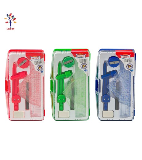 Geometry kit plastic box 9803